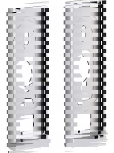 Metal in Polished Chrome Mounting Bracke